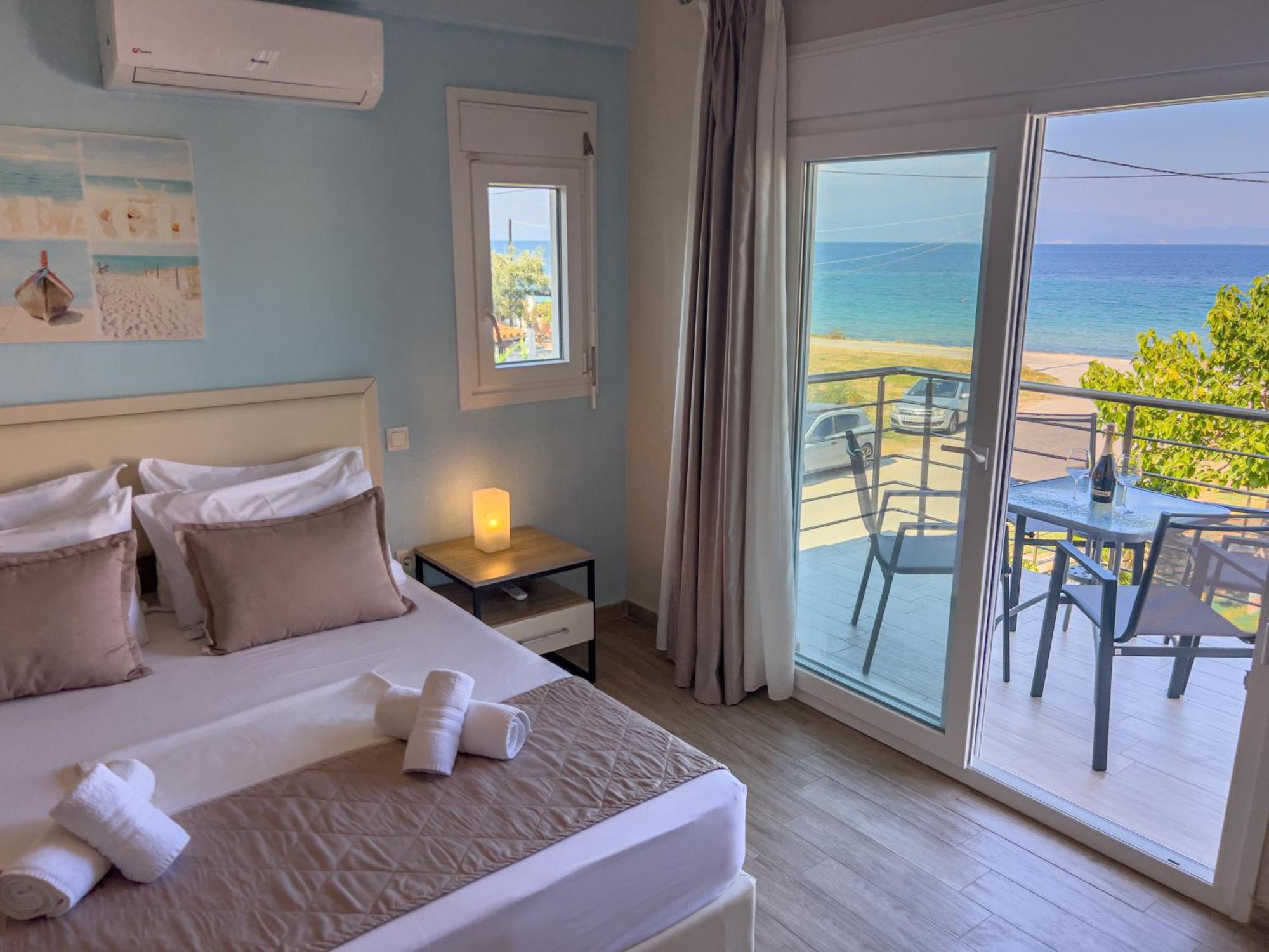Yalos Beach Maisonettes Skala Sotiros Exterior foto