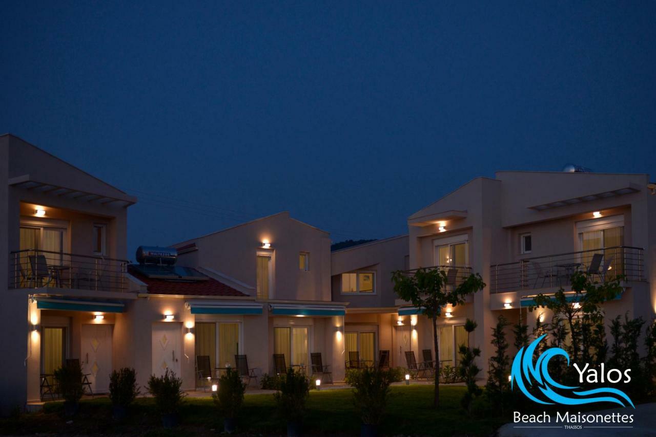 Yalos Beach Maisonettes Skala Sotiros Exterior foto